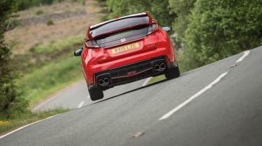 Honda Civic Type R FK2 rear