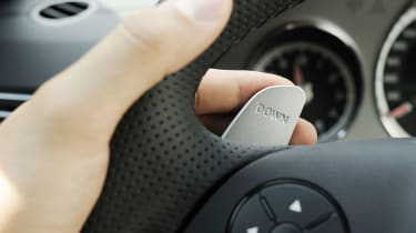Mercedes-Benz E63 AMG steering wheel controls