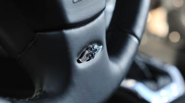 2012 Morgan Plus 8 steering wheel