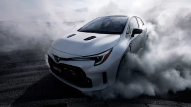 Toyota GR Corolla action – 2