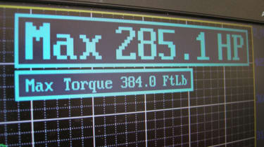 Ford Focus ST Mountune power graph