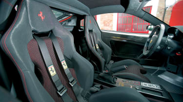 Ferrari 430 Scuderia interior