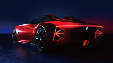 MG Cyberster Roadster - rear quarter