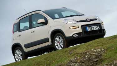2013 Fiat Panda Trekking white front