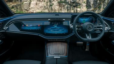 Mercedes E-class – interior