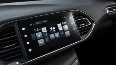 New Peugeot 308 media touchscreen
