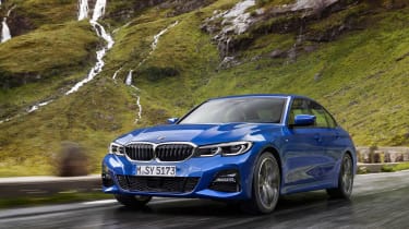 BMW 3-series G20 revealed - M Sport front quarter