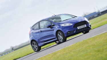 Ford Fiesta ST on track