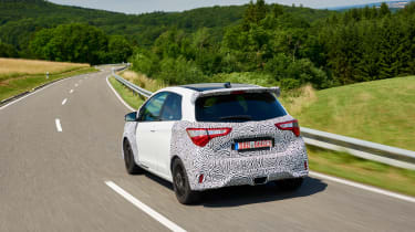 Toyota Yaris GRMN - rear tracking