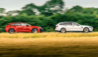 Audi RS5 Avant and BMW M3 CS Touring