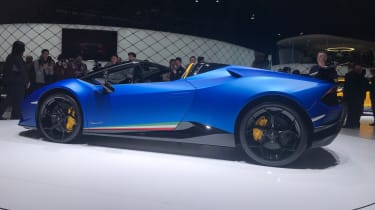 Lamborghini Huracan Performante Spyder - rear quarter