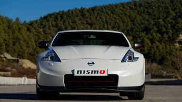 Nissan 370Z Nismo tuned coupe front view