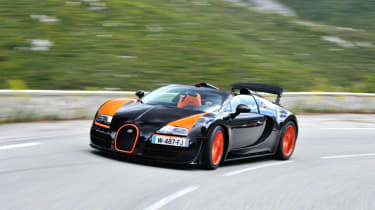 Bugatti Veyron Grand Sport Vitesse supercar video