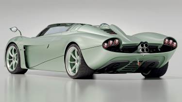 Pagani Huayra Codalunga Speedster rear