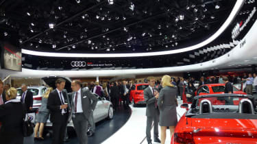 Audi show stand