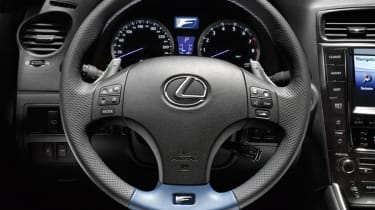 Lexus IS-F Gets LSD dashboard