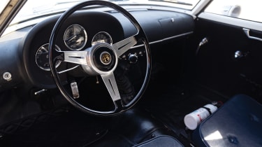 1960 Alfa Romeo Giulietta SZ Zagato interior