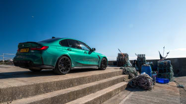 BMW M3 Comp (test) – rear quarter