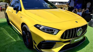 Mercedes Amg A45 S Revealed At Goodwood Usurps The Audi Rs3