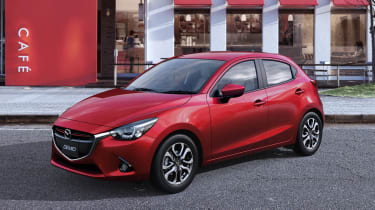 New Mazda 2 red