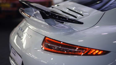 Porsche 911 Turbo S Exclusive GB Edition rear spoiler