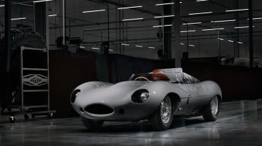 Jaguar D-Type – front quarter 
