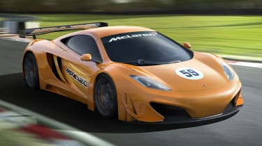 McLaren MP4-12C GT3 racing car