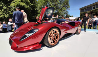 De Tomaso P72 front show