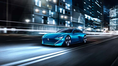 Peugeot Instinct Concept - front tracking