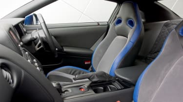 2012 Nissan GT-R Track Pack interior