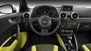 Audi A1 Sportback five-door interior dashboard