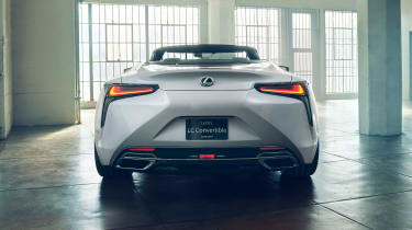 Lexus LC Convertible Concept  rear