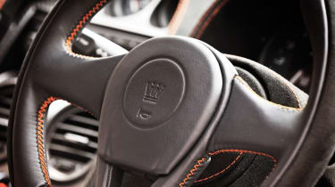 Noble M600 steering wheel
