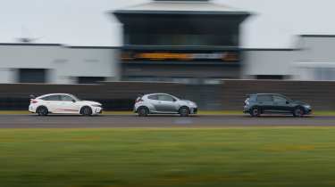 Volkswagen Golf GTI Edition 50, Toyota GR Yaris Aero Performance, Honda Civic Type R