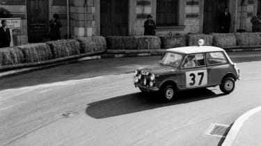 Mini Cooper at the Monte Carlo Rally: 50th anniversary