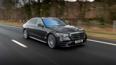 Mercedes S-class – front tracking