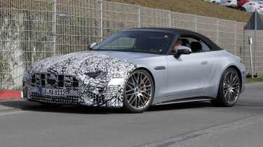 2026 Mercedes AMG GT and SL facelift spied