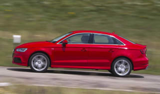 2013 Audi A3 Saloon 1.8 TFSI red
