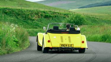 Morgan Plus Four rear