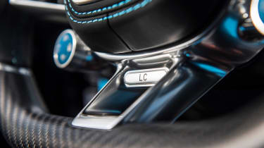 Bugatti Chiron &#039;42&#039; record breaker - steering wheel