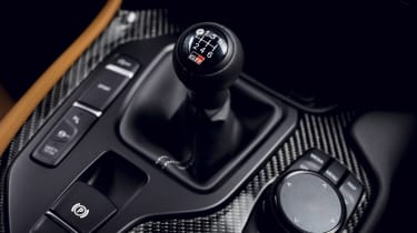 Toyota GR Supra manual – gearstick