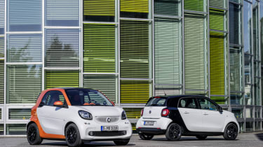 New Smart Fortwo and Forfour