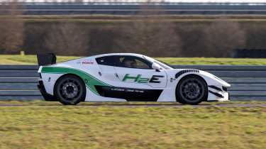 Bosch JS2 RH2 hydrogen race car – side