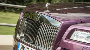 Rolls-Royce Wraith grille Spirit of Ecstasy