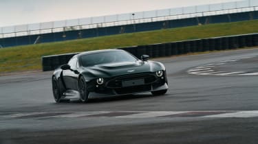 Aston Martin Victor – front cornering