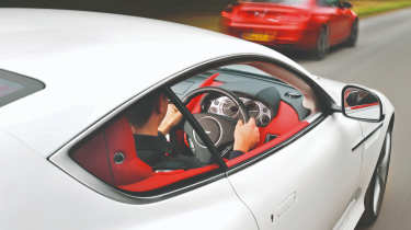 Aston Martin DB9 interior