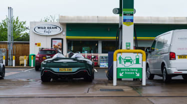 Aston Martin V12 Speedster review – location