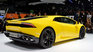 Lamborghini Huracan at the Geneva motor show