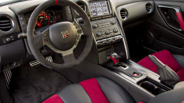Nissan GT-R Nismo interior dashboard