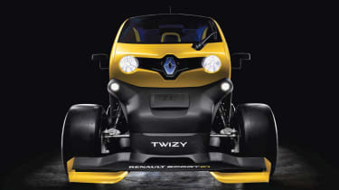 Renault Twizy F1 concept front splitter spoiler